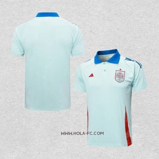 Camiseta Polo del Espana 2024-2025 Azul