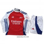 Camiseta Primera Arsenal 2024-2025 Nino Manga Larga
