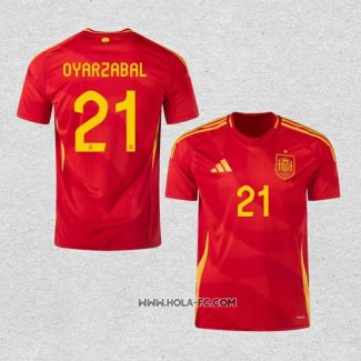 Camiseta Primera Espana Jugador Oyarzabal 2024