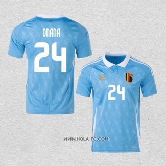 Camiseta Segunda Belgica Jugador Onana 2024