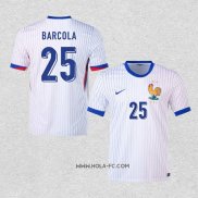 Camiseta Segunda Francia Jugador Barcola 2024