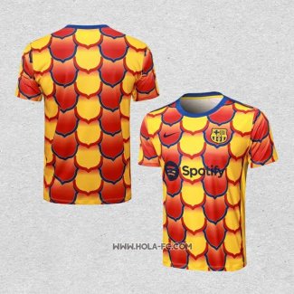 Camiseta de Entrenamiento Barcelona 2024-2025 Amarillo