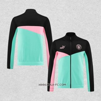 Chaqueta del Manchester City 2024-2025 Negro y Verde