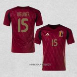 Camiseta Primera Belgica Jugador Meunier 2024