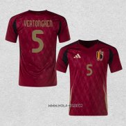 Camiseta Primera Belgica Jugador Vertonghen 2024