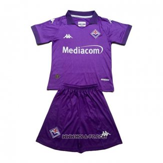 Camiseta Primera Fiorentina 2024-2025 Nino