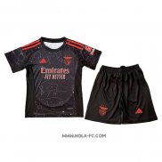 Camiseta Segunda Benfica 2024-2025 Nino