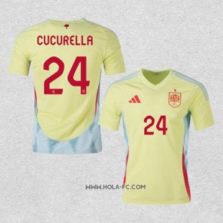 Camiseta Segunda Espana Jugador Cucurella 2024