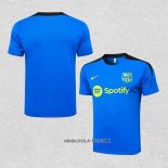 Camiseta de Entrenamiento Barcelona 2024-2025 Azul