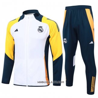 Chandal de Chaqueta del Real Madrid 2024-2025 Nino Blanco