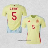 Camiseta Segunda Espana Jugador D.Vivian 2024