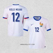 Camiseta Segunda Francia Jugador Kolo Muani 2024