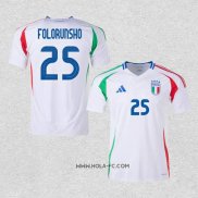 Camiseta Segunda Italia Jugador Folorunsho 2024-2025