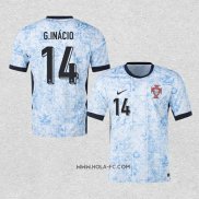 Camiseta Segunda Portugal Jugador G.Inacio 2024