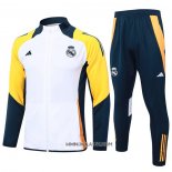 Chandal de Chaqueta del Real Madrid 2024-2025 Blanco