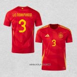 Camiseta Primera Espana Jugador Le Normand 2024