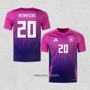 Camiseta Segunda Alemania Jugador Henrichs 2024