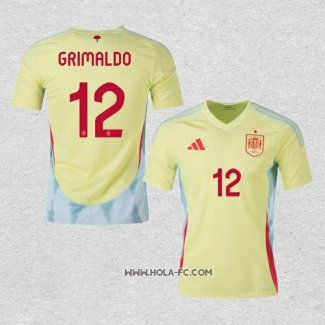 Camiseta Segunda Espana Jugador Grimaldo 2024