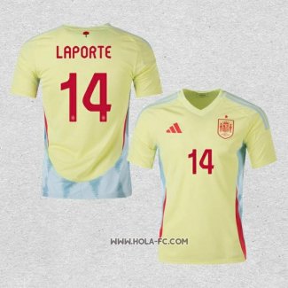 Camiseta Segunda Espana Jugador Laporte 2024