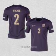 Camiseta Segunda Inglaterra Jugador Walker 2024