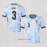 Camiseta Segunda Portugal Jugador Pepe 2024