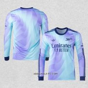 Camiseta Tercera Arsenal 2024-2025 Manga Larga