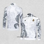 Chaqueta del Real Madrid Dragon 2024-2025 Blanco