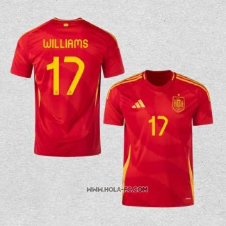 Camiseta Primera Espana Jugador Williams 2024