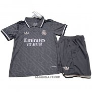 Camiseta Tercera Real Madrid 2024-2025 Nino