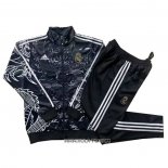 Chandal de Chaqueta del Real Madrid Dragon 2024-2025 Negro