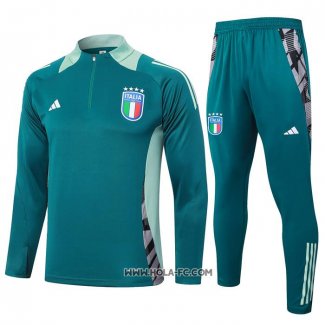 Chandal de Sudadera del Italia 2024-2025 Verde