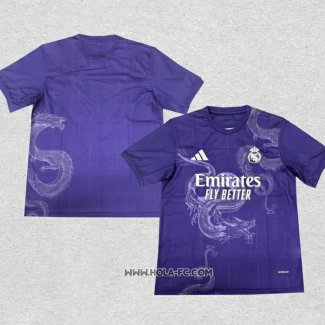 Tailandia Camiseta Real Madrid Dragon 2024-2025 Purpura