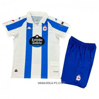 Camiseta Primera Deportivo de La Coruna 2024-2025 Nino