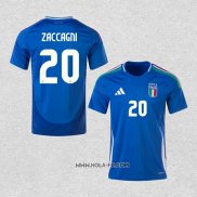 Camiseta Primera Italia Jugador Zaccagni 2024-2025