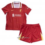 Camiseta Primera Liverpool 2024-2025 Nino