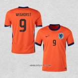 Camiseta Primera Paises Bajos Jugador Weghorst 2024