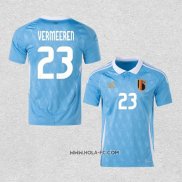 Camiseta Segunda Belgica Jugador Vermeeren 2024