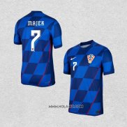 Camiseta Segunda Croacia Jugador Majer 2024