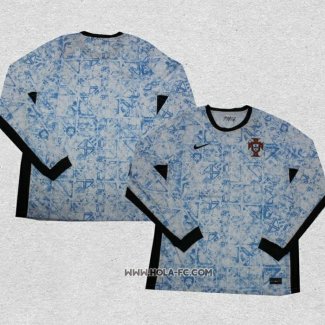 Camiseta Segunda Portugal 2024 Manga Larga