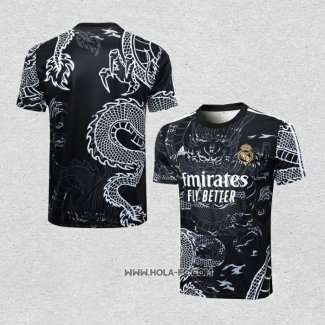 Camiseta de Entrenamiento Real Madrid Dragon 2024-2025 Negro