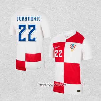 Camiseta Primera Croacia Jugador Juranovic 2024