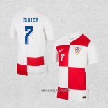 Camiseta Primera Croacia Jugador Majer 2024