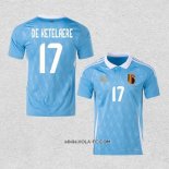 Camiseta Segunda Belgica Jugador De Ketelaere 2024