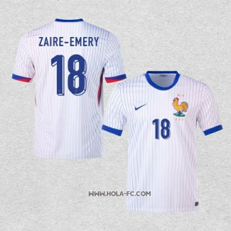 Camiseta Segunda Francia Jugador Zaire-Emery 2024