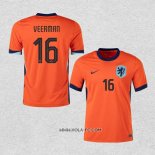 Camiseta Primera Paises Bajos Jugador Veerman 2024
