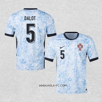 Camiseta Segunda Portugal Jugador Dalot 2024