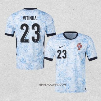 Camiseta Segunda Portugal Jugador Vitinha 2024