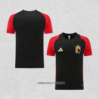 Camiseta de Entrenamiento Belgica 2024-2025 Negro