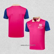 Camiseta Polo del Barcelona 2024-2025 Rojo