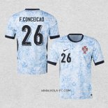 Camiseta Segunda Portugal Jugador F.Conceicao 2024